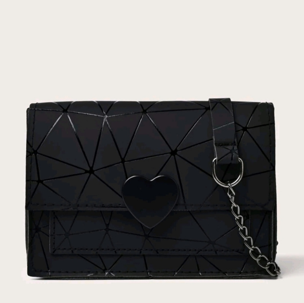 Geometric Graphic Crossbody Bag